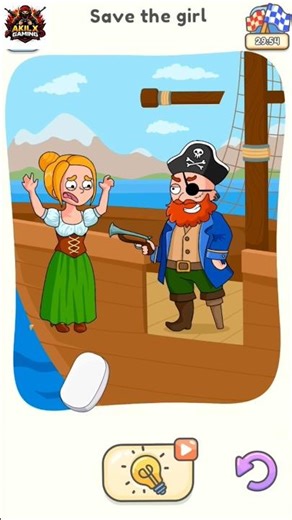 😱 99% Players Can’t Save the Girl From the Pirate! | Level 132 Tricky Puzzle