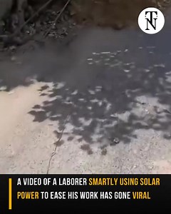 The footage shows a solar panel running a fan to keep him cool while he digs, earning praise for the innovative and eco-friendly setup. Video Credit Goes to Respected Owner, Kindly DM us for removal of content #theneutral #viral #reels #trending #viralreels #innovation | TheNeutral.pk