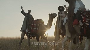 Wise Men Traveling On Their Way To See King Jesus - Stock Videos