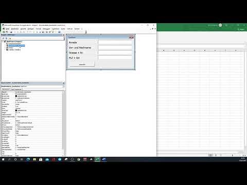 Excel form (mask) / read, edit and write data with Userform VBA / with example