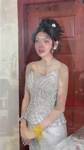 ទទួលភ្ញៀវពីសោភា សំអាងការ ផាត់មុខNara Make #marry #wedding #shorts #beauty #makeup #love #girl