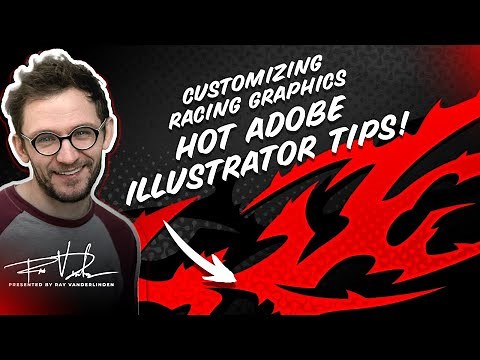 Customizing Racing Graphics and some Hot Adobe Illustrator Tips
