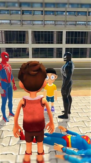 Supar Man Ko Kon Mara 😱#viral #shorts #shortfeeds#indianbikedriving3d #avanishgamez#gta#gta5#gtav