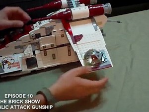 LEGO 7676 : LEGO Clone Wars Republic Attack Gunship  Review