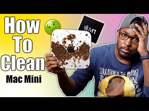 M1 Mac Mini - How To Properly CLEAN (BEST & SAFEST WAY!)