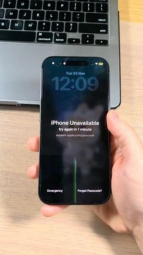 The ONLY way to Reset Forgotten Passcode on iPhone (iOS 26+) #iphone #iphonepasscodeunlock
