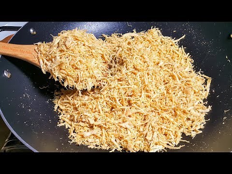 Cách Làm Chà Bông Thịt Gà Tại Nhà Ngon Nhất-Món Ngon Mẹ Nấu Hướng Dẫn