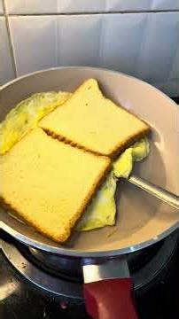 I Made the 5-Minute Viral Sandwich for Breakfast #morningvibes #breakfast #easyrecipe