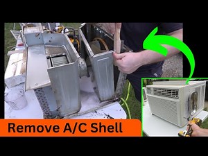 How To Remove A Window AC Shell FAST!