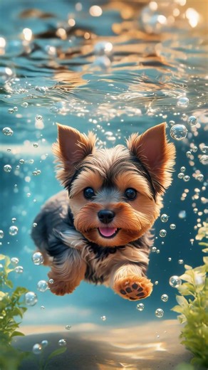 Swimming pool no limits #pet #pets #yorkshire