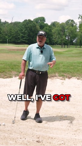 The secret to soft bunker shots