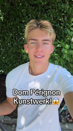 Wie findet ihr das Dom Pérignon LED Kunstwerk? #dompérignon #kunstwerk #diy
