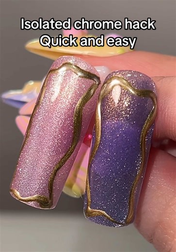 Amazing Isolated Chrome Nail Hacks You Need to Try!