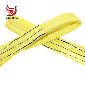 [Hot Item] Professional Supply Flat Webbing Sling Flat Lifting Belt Lifting Equipment