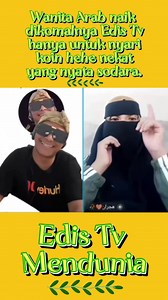 497K views · 11K reactions | Wanita Muslim Arab naik di Komalnya Edis Tv hanya untuk nyari koint hehhe nekat yang nyata sodara.???? | Edis Apologet | Facebook