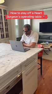 1M views · 18K reactions | What to avoid to stay off a Heart Surgeon’s operating room table #hearthealth #heartattack #heartsurgery #fitness #doctor #fypシ | Dr. Jeremy London, MD | Facebook