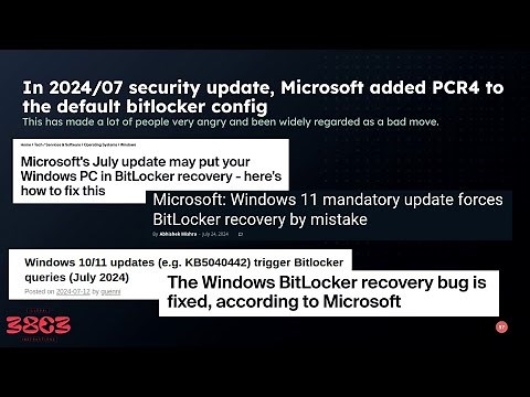 38C3 - Windows BitLocker: Screwed without a Screwdriver