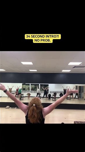 You know I LOVE me a good intro! 💥 #dance #dancer #choreography #inspiration #fyp