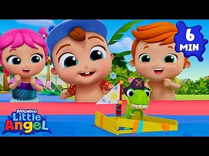 Will Baby John’s Boat Float? 🚤💦 | Little Angel And Friends Kid Songs
