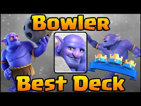 Clash Royale - Best Bowler Deck and Strategy for Arena 8 and Arena 9!