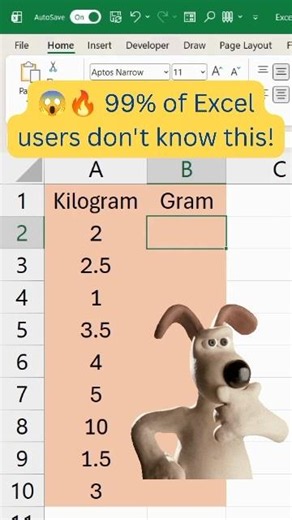🔥 This Excel Formula Replaces Manual Conversion! 🚀