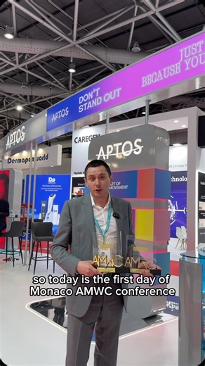 APTOS | Day 1 at AMWC Monaco! A day full of wins, exciting sessions, and an incredible live demo by Dr. Albina Kajaia! We’re proud to announce... | Instagram