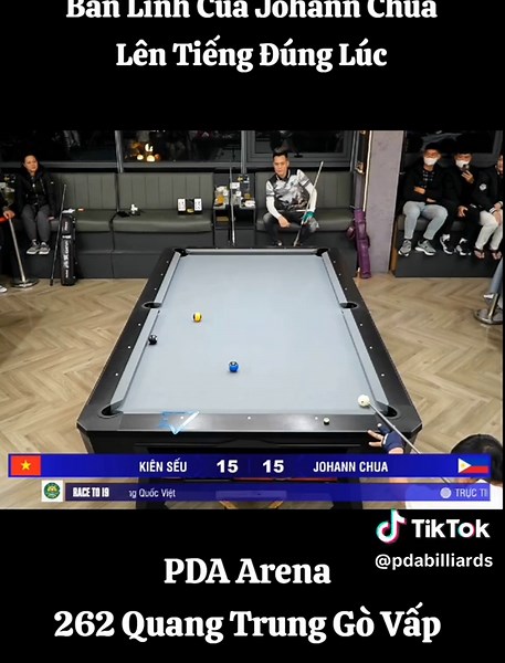 Bản Lĩnh Của Johann Chua Tại PDA Arena