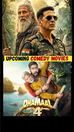 Top 07 Biggest Upcoming Comedy Movies 2026 to 2028 | Upcoming Comedy Movies List | Dhamaal 4 |