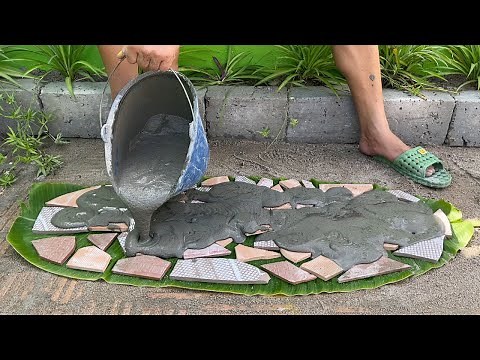 Cement ideas that so Easy - DIY simple Coffee table, Chair, Flower pots at home