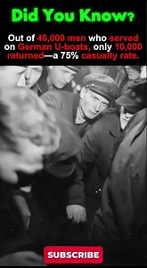 WWII’s Most Dangerous Naval Battle: U-Boat Crews’ 75% Death Toll #UBoat #BattleOfTheAtlantic