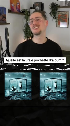 Trouve la vraie pochette d’album parmi les deux ! ❌✅ En live tous les lundis à 20h ! Twitch : valkvideo #rapfr #rapfrancais #djadjadinaz #gambi #album
