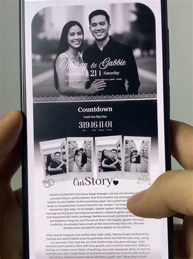 Create Your Custom Wedding Invitation Website