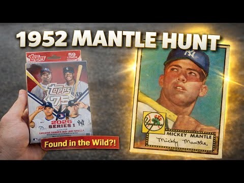 Hunting for Mickey Mantle!?! (Topps Series 1 Baseball)