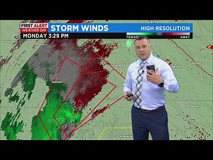 First Alert Weather Day Update At 3:30 P.M.