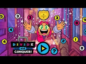 Teen Titans Go! | Battle with Numbers: Divide and Conquer - Cartoon Network Games