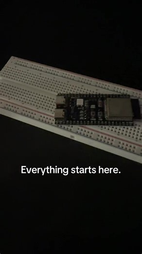 Every project begins here. #esp32 #embedded #electronics #hardware #maker