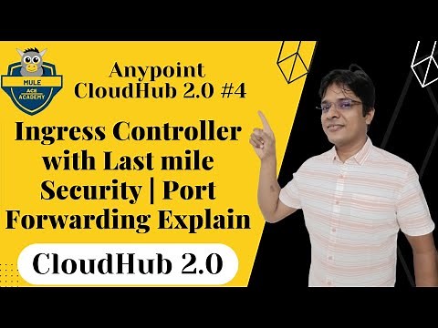 #04: Ingress Controller with Last mile Security | Port Forwarding Explain | HTTPS | 1-way SSL