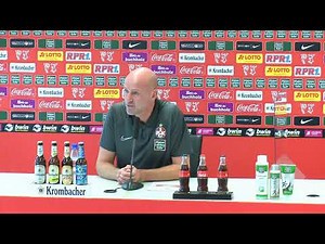 Pressekonferenz vor dem Heimspiel gegen den TSV 1860 München