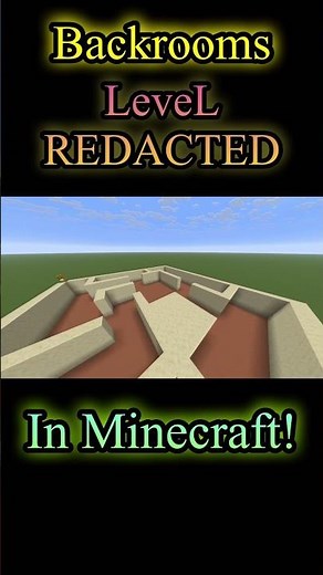 Level REDACTED in Minecraft: