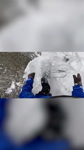 He Didn’t See the CLIFF… 😳🏂