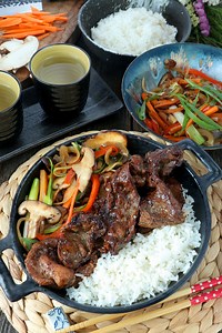 Beef Teppanyaki made Easy - Foxy Folksy