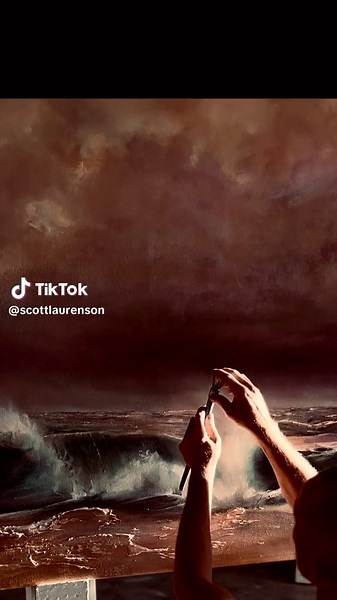 Australian Artist Creates Stunning Seascape Art