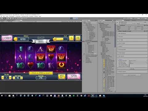 How to create slot game 3x5 all lines Modern Suits Slot Asset for Unity Asset Store