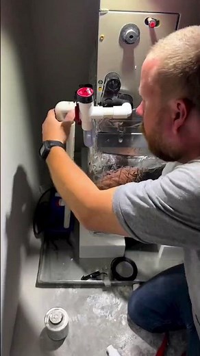Installing a EZ Trap on a air handler. #tools #hvac #plumbing