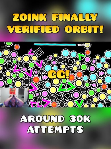 ZOINK FINALLY VERIFIED ORBIT on Geometry Dash!