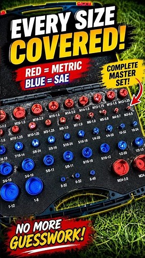 PRO Nut & Bolt Thread Checker Kit #protools