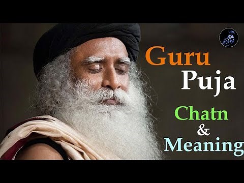 Isha Guru Puja Full Chant with Meaning (Eng/Hin)