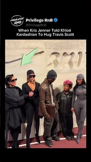 When Kris Jenner Told Khloé Kardashian To Hug Travis Scott