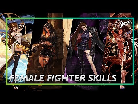 [DFO] Female Fighter Skills