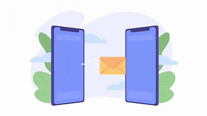 Animated message loader
